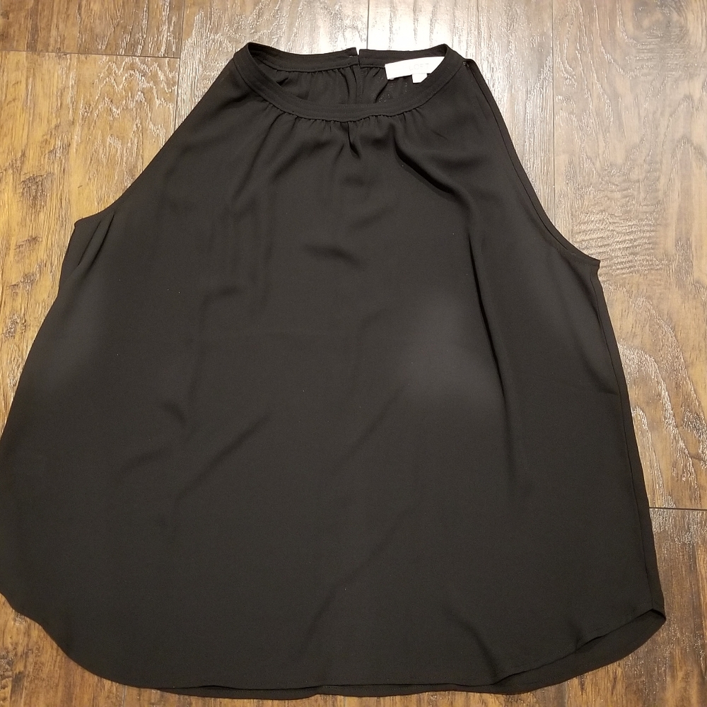 Loft Black Tank Top Size M Medium